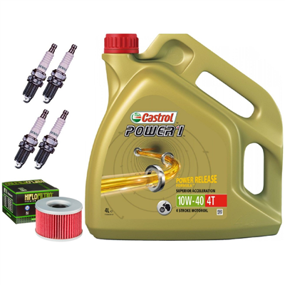 HONDA CB 400 N 78-84 olej+filtr+świece-100720