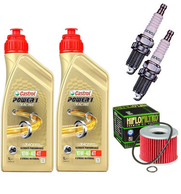 KAWASAKI EX ZZ-R GPX 250 R NINJA olej+filtr+świece-100750