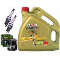 KAWASAKI EN 500 A B C VULCAN 500 olej+filtr+świece-100754