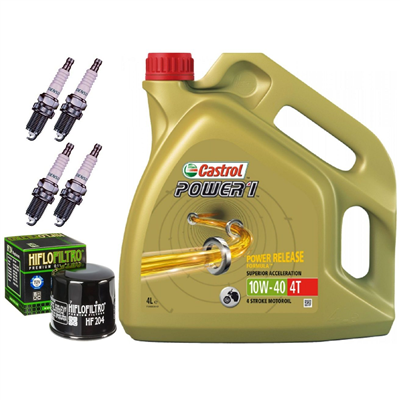 KAWASAKI VN 1500 VULCAN E G 99- olej+filtr+świece-100781