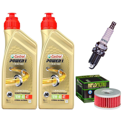 SUZUKI DR-Z 250 00-07 olej+filtr+świeca-100786