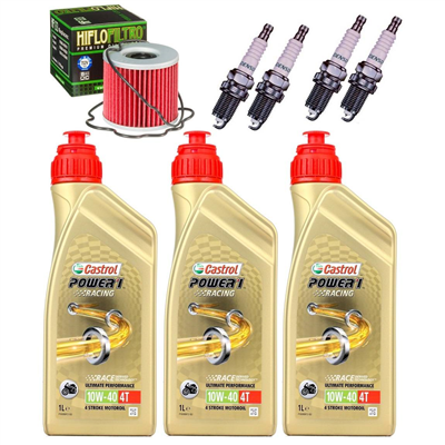 SUZUKI GSF 400 BANDIT 90-92 olej+filtr+świece-100792