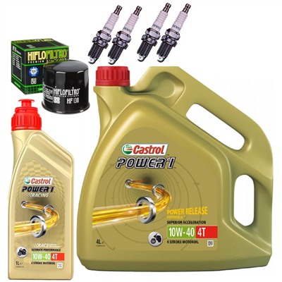 SUZUKI GSX 1100 G 90-95 olej+filtr+świece-100803