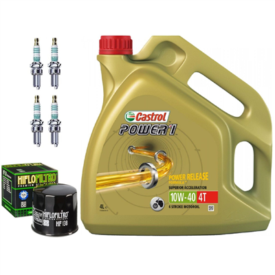 SUZUKI GSX 1200 INAZUMA 98-02 olej+filtr+świece-100804