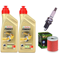 YAMAHA YP 400 MAJESTY / R X-MAX olej+filtr+świeca-100806