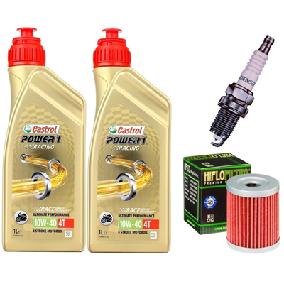 YAMAHA YP 400 MAJESTY / R X-MAX olej+filtr+świeca-100806