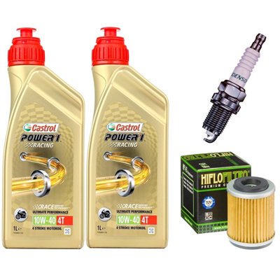 YAMAHA XT 350 85-01 olej+filtr+świeca-100814