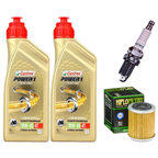 YAMAHA TT-R 250 99-06 olej+filtr+świeca