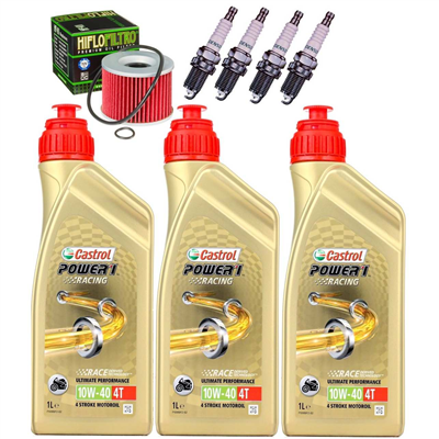 YAMAHA FZR 1000 GENESIS EXUP 87- olej+filtr+świece-100825