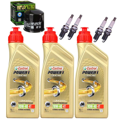 HONDA VF 500 F / C-V30 MAGNA 84- olej+filtr+świece-100839