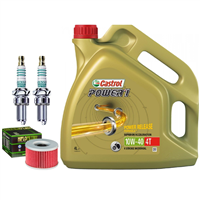 HONDA CX 650 TC-D TURBO (RC16) olej+filtr+świece-100843