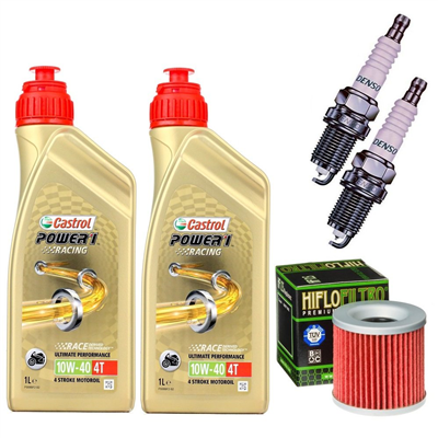 KAWASAKI Z250 A / B 78-82 olej+filtr+świece-100851