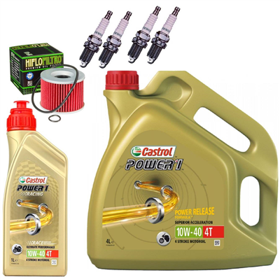 KAWASAKI ZR 1100 A B ZEPHYR 91- olej+filtr+świece-100874