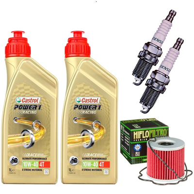 SUZUKI GS 250 T 79-81 olej+filtr+świece-100876