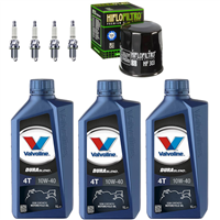 YAMAHA YZF 600 R THUNDER-CAT 95- olej+filtr+świece-100961