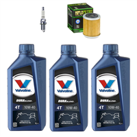 YAMAHA YFM 350 X WARRIOR 87-04 olej+filtr+świeca-100967