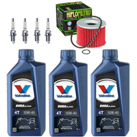 KAWASAKI GPX 600 R 88-96 olej+filtr+świece-100970