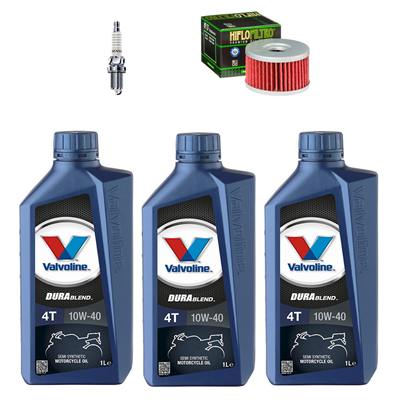 SUZUKI DR 600 S / R DAKAR 84-91 olej+filtr+świeca-101006