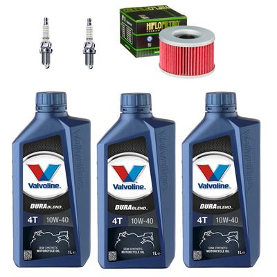 HONDA CB 450 S (PC17) 86-90 olej+filtr+świece-101018