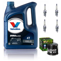 KAWASAKI VN 750 VULCAN 04-06 olej+filtr+świece-101034