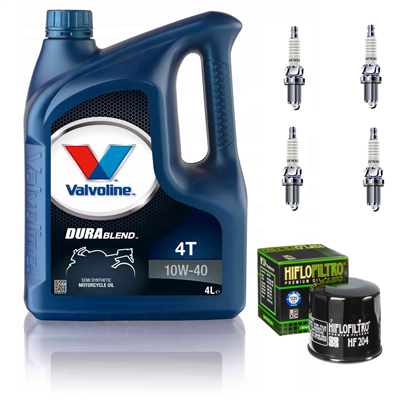 KAWASAKI VN 750 VULCAN 04-06 olej+filtr+świece-101034