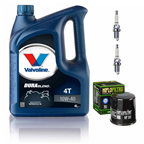 KAWASAKI KLE 500 A 91-02 B 06-07 olej+filtr+świece