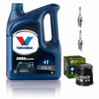 KAWASAKI EN 500 A B C VULCAN 500 olej+filtr+świece-101045