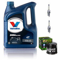 KAWASAKI EN 500 C VULCAN 03-06 olej+filtr+świece-101048