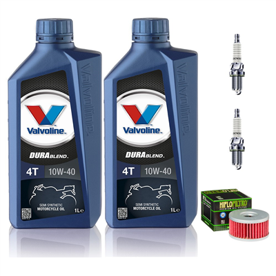 SUZUKI VL 125 INTRUDER LC 99-07 olej+filtr+świece-101210