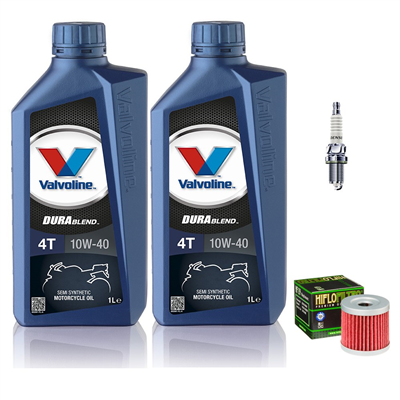 SUZUKI DR-Z 400 E / S / SM 00-15 olej+filtr+świeca-101204