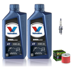 SUZUKI DR-Z 400 E / S / SM 00-15 olej+filtr+świeca