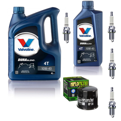 SUZUKI GSX-F GSX 1100 F 88-96 olej+filtr+świece-101195