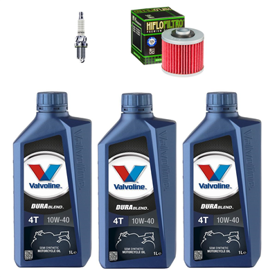 YAMAHA XT 400 4 VALVE 81-83 olej+filtr+świeca-101167