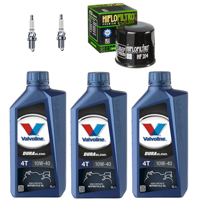 KAWASAKI W 650 EJ 650 99-07 olej+filtr+świece-101125