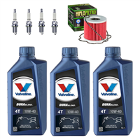 SUZUKI GSX 550 E 83-89 olej+filtr+świece-101109