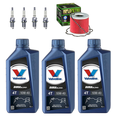 SUZUKI GSX 550 E 83-89 olej+filtr+świece-101109