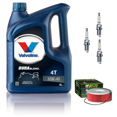 YAMAHA XS 850 80-82 olej+filtr+świece-101077