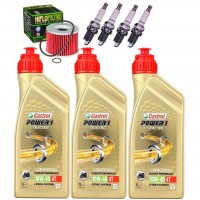 KAWASAKI ZR 550 A (Z550F) ZEPHYR olej+filtr+świece-100670