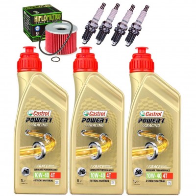 KAWASAKI ZR 550 A (Z550F) ZEPHYR olej+filtr+świece-100670