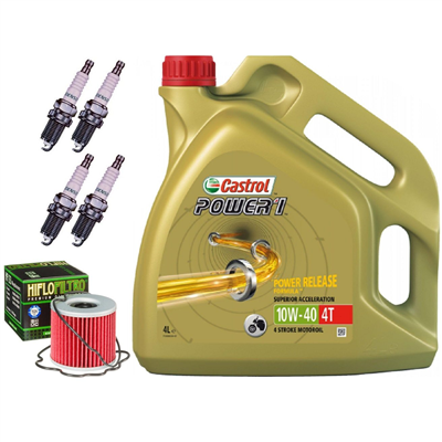 SUZUKI XN 85 D TURBO 83-86 olej+filtr+świece-100886