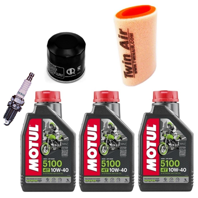 YAMAHA YFM 450 KODIAK 18-20 olej+filtry+świeca-92043