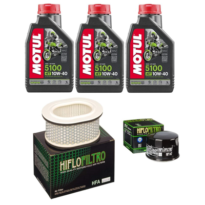 YAMAHA FZS 600 FAZER 97-03 olej+filtry-88102