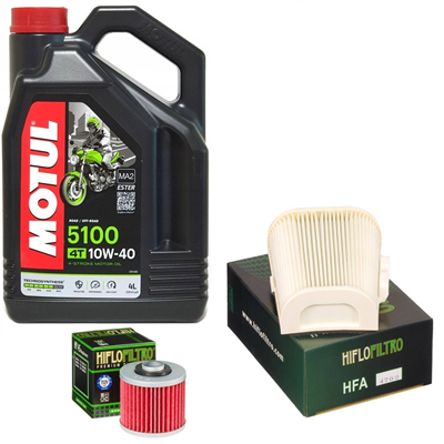 YAMAHA XV 750 VIRAGO 92-99 olej+filtry-88112