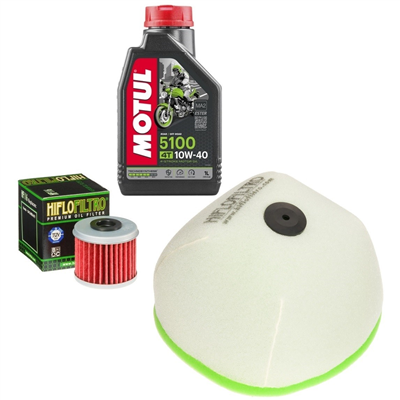 HONDA CRF 450 R 13-16 olej+filtry-88136