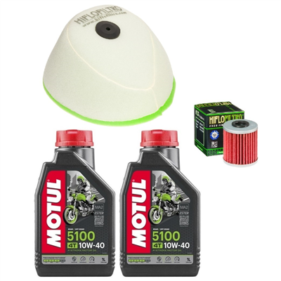 KAWASAKI KX-F KX 250 F 4T 2006-2008 olej+filtry-103869