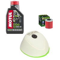 KAWASAKI KX-F KX 250 F 4T 2009-2010 olej+filtry-103870