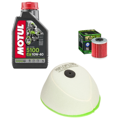 KAWASAKI KX-F KX 250 F 4T 2011-2016 olej+filtry-103871