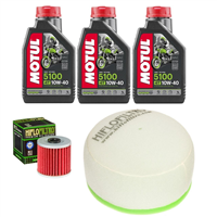 KAWASAKI KLX 650 R 1993-1996 olej+filtry-88140