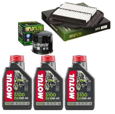 KAWASAKI KLV 1000 2004-2006 olej+filtry-103881