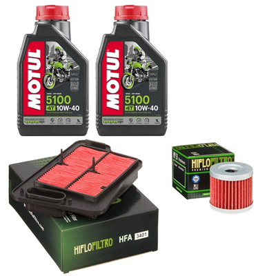 SUZUKI AN 400 BURGMAN 07-17 olej+filtry-88147